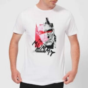 Image of Universal Monsters The Mummy Collage Mens T-Shirt - White - L