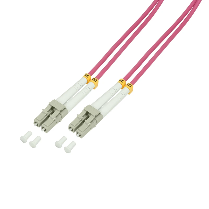 Image of LogiLink 5m. LC - LC InfiniBand/fibre optic cable Violet
