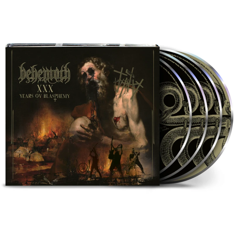 Image of Behemoth XXX Years Ov Blasphemy - Sealed 2024 UK cd album box set NBR71702