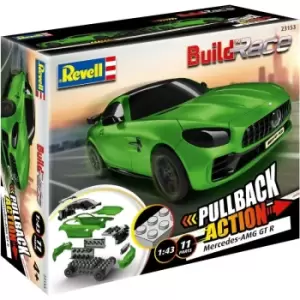 Image of Revell 23153 Build N Race Mercedes-AMG GTR 1:43 Scale - Green
