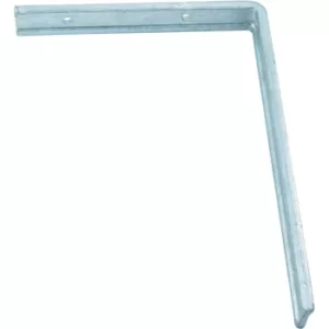 Image of 150MMX125MM Galvanised Fluted Angle Bracket (Pk-2)
