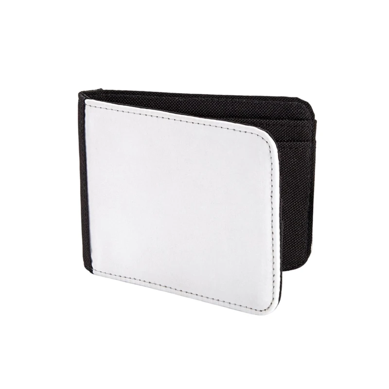 Image of Bagbase Sublimation Wallet Black unisex