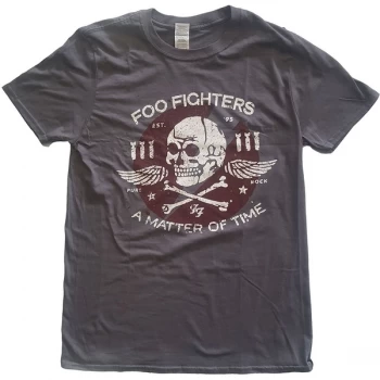 Image of Foo Fighters - Matter of Time Unisex Medium T-Shirt - Grey
