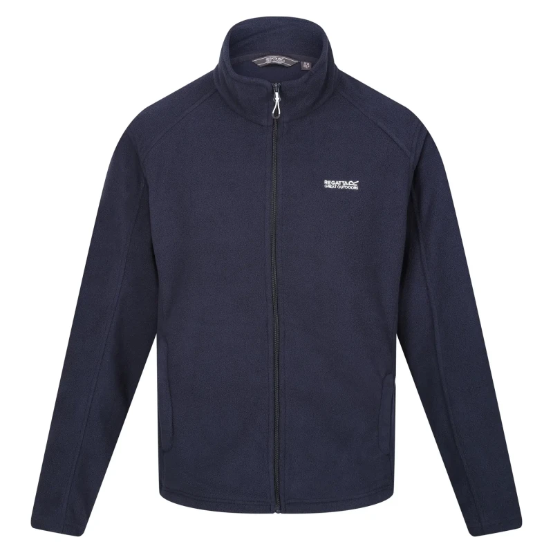 Image of Regatta Regatta Men 'Hedman II' Heavyweight Full Zip Fleece in Navy Size: Medium Navy M Male 5051513611974