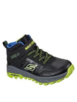 Image of Skechers Fuse Tread Boots - Black, Size 1.5 Older