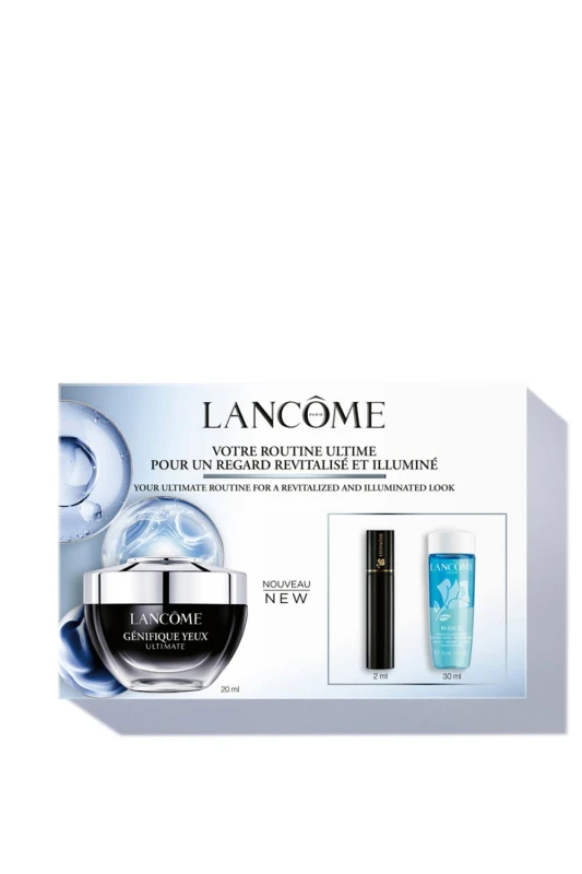 Image of Lancome Womens Genifique Eye Routine 20ml Skincare Gift Set in Misc Misc Female