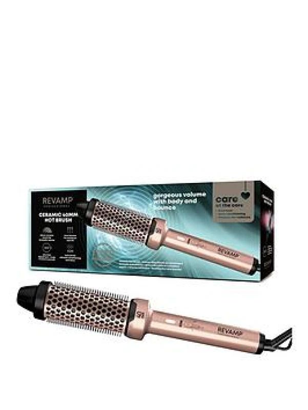 Image of Revamp Revamp Ceramic 40mm Hot Brush - Gold Edition