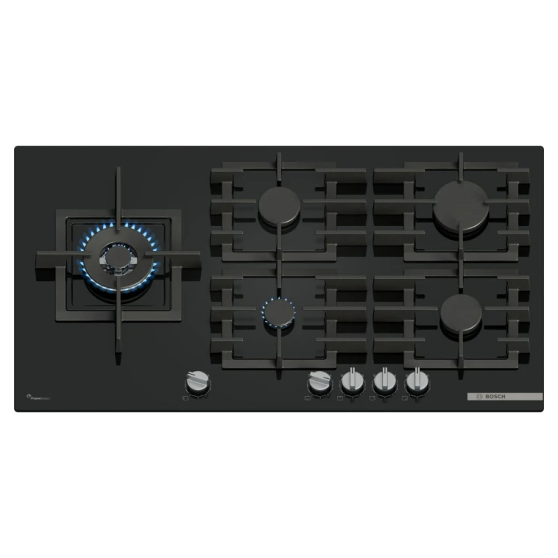 Image of Bosch Series 6 PPM9A6I40 92cm Gas Hob - Black