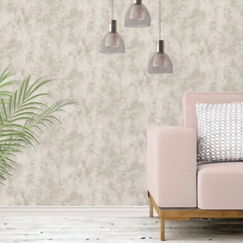 Image of Galerie Nostalgie Beige Gears Texture Smooth Wallpaper