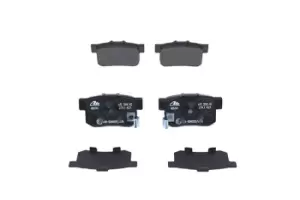 Image of ATE Brake pad set with acoustic wear warning 13.0460-5741.2 Brake pads,Brake pad set, disc brake HONDA,CR-V II (RD_),ACCORD VIII (CU)