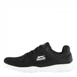 Image of Slazenger Force Mesh Running Shoes Mens - Black/White