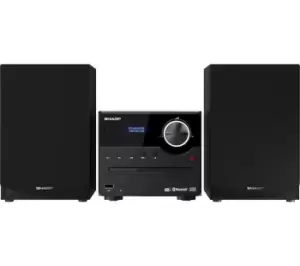 Image of Sharp XL-B517DBK Bluetooth Micro Hi-Fi System - Black