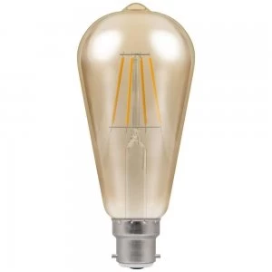 Image of Crompton LED ST64 BC B22 Filament Antique 5W Dimmable - Extra Warm White