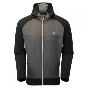 Image of Dare2B Aptile Hooded Soft Shell Jacket - Ebony/Black