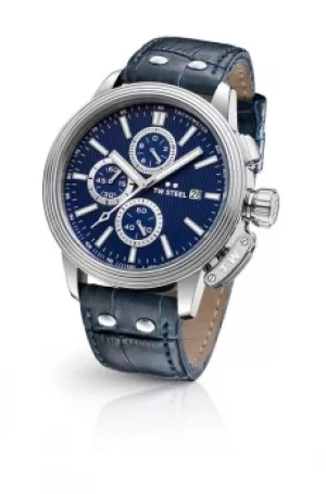 Image of T.W Steel Adesso Mens Stainless Steel Strap Watch