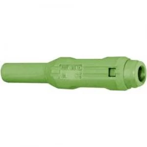 Image of Jack socket Socket straight Pin diameter 2mm Green Staeubli