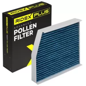 Image of RIDEX PLUS Pollen filter with antibacterial action 424I0504P Filter, interior air,Cabin filter MERCEDES-BENZ,INFINITI,A-Klasse (W176)