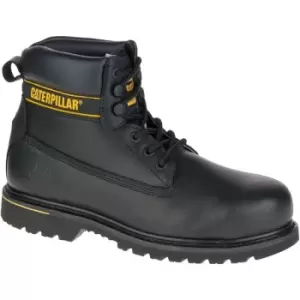 Image of Caterpillar Holton S3 Safety Boot / Mens Boots / Boots Safety (10 UK) (Black) - Black