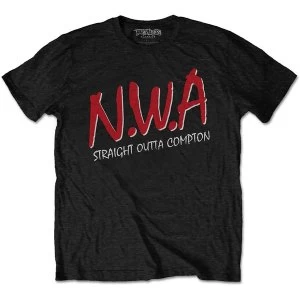 Image of N.W.A - Straight Outta Compton Mens Medium T-Shirt - Black