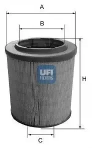 Image of 27.628.00 UFI Air Filter