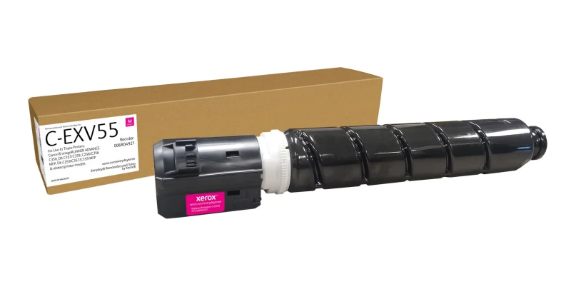 Image of Xerox Everyday Magenta Remanufactured Toner by Xerox compatible with Canon C-EXV55 (2184C002AA), Standard capacity 006R04921