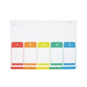 Image of Avery Readyindex Extra Wide 1-5 05065505