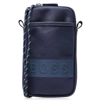 Image of Boss Magnified B Neck p 10230704 01 - Dark Blue 409