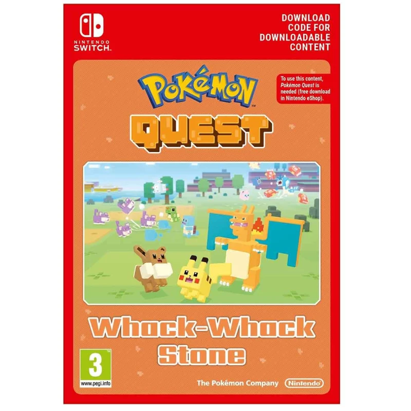 Image of Nintendo Pokemon Quest: Whack-Whack Stone - Switch Game DLC