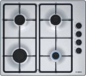 Image of Bosch Series 2 PBP6B5B60 4 Burner Gas Hob