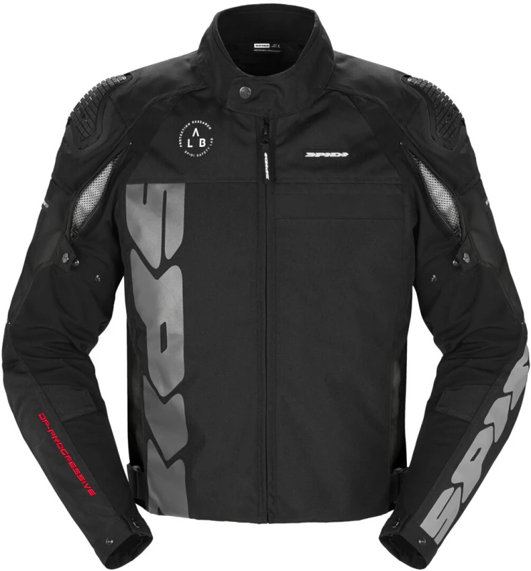 Image of Spidi Progressive Tex Jacket Black Size M