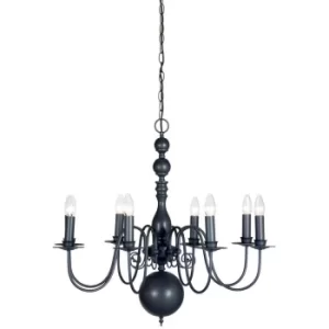 Image of Brugge Multi Arm Chandeliers Lead