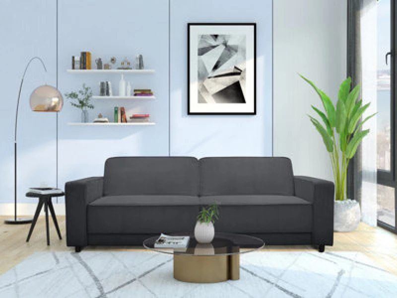 Image of Dorel Home Allie Fabric Sofabed Charcoal WF40A Unisex