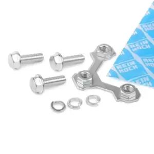 Image of REINHOCH Securing Plate, support-/steering link VW,AUDI,SKODA RH14-0034 1H0407175,1J0407175,1H0407175 1J0407175,1H0407175,1J0407175,1H0407175