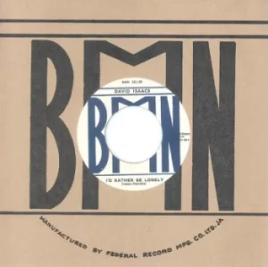 Image of Id Rather Be Lonely by David Isaacs Vinyl Album