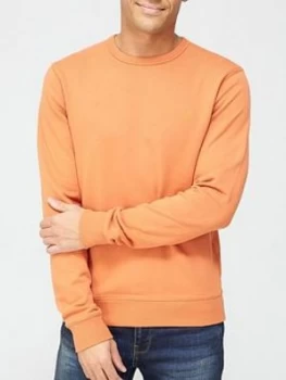 Image of Farah Crew Neck Sweatshirt - Orange
