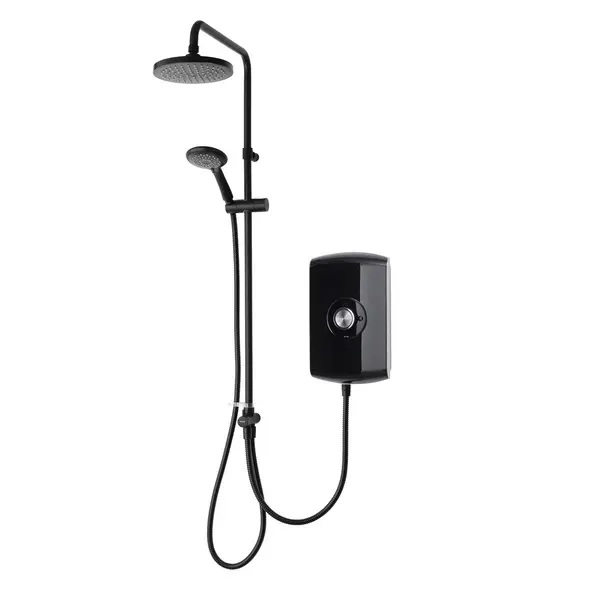 Image of Triton Amore DuElec 9.5kW Black Electric Shower