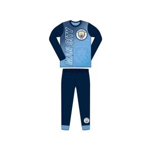 Image of Man City Pyjamas Sublimation Print 4/5 yrs