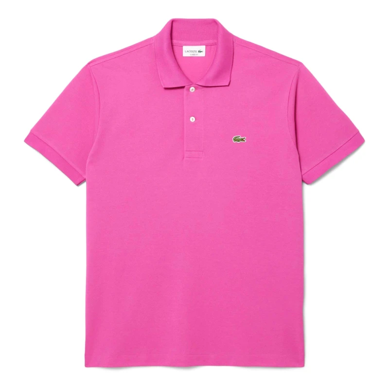 Image of Lacoste Classic Fit L.12.12 Original Polo Shirt Pink male XS