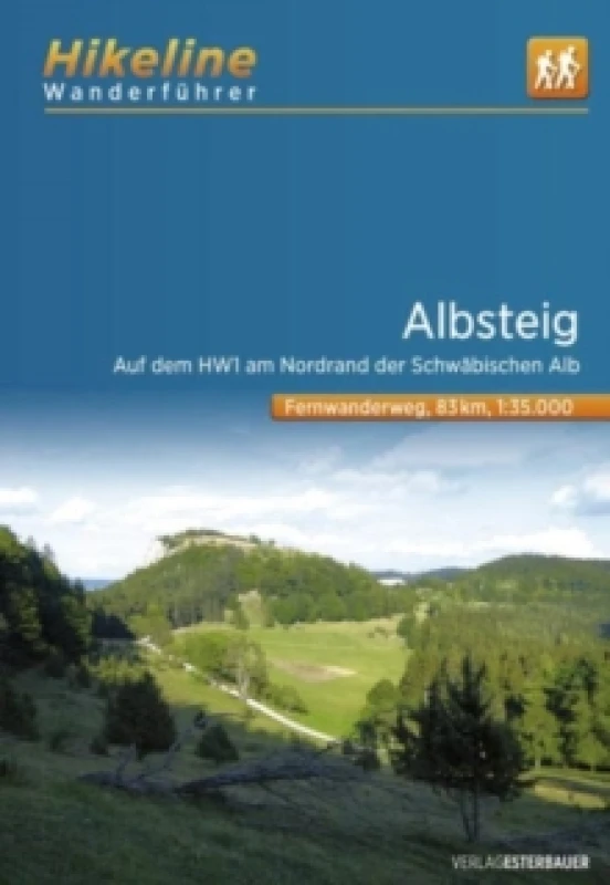 Image of Albsteig Auf dem HW1 am Nordrand der Schwabischen Alb Paperback / softback