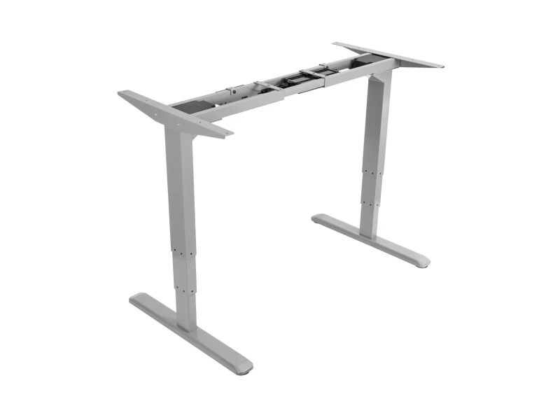 Image of Equip ERGO Electric Sit-Stand Desk Frame. Dual Motor. Grey