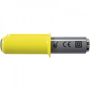 Image of Screw adapter 4mm socket M8 threaded bushYellowSchuetzingerSA 7005M8GE1 pcs