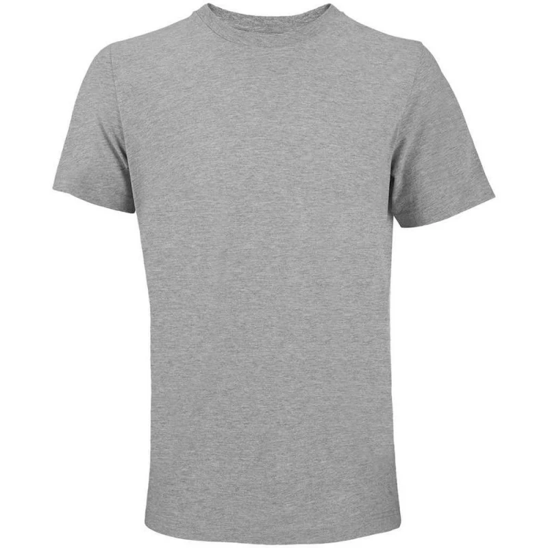 Image of SOL'S Mens Marl T-Shirt in Light Grey Size: XS Light Grey Male XS