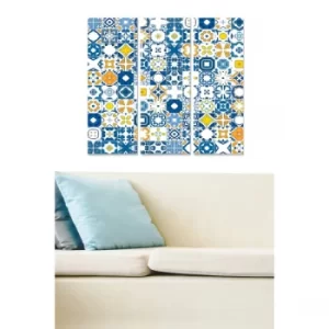 Image of MDF41264959 Multicolor Decorative MDF Painting (3 Pieces)