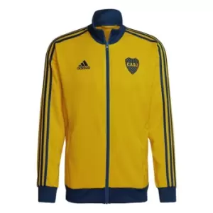 Image of adidas Boca Juniors 3-Stripes Track Top Mens - Yellow