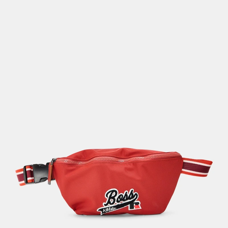 Image of Boss Mens Ra Bum Bag Medium Red male One Size