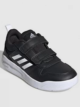 Image of adidas Kids Unisex Tensaur Trainer - Black/White, Size 5