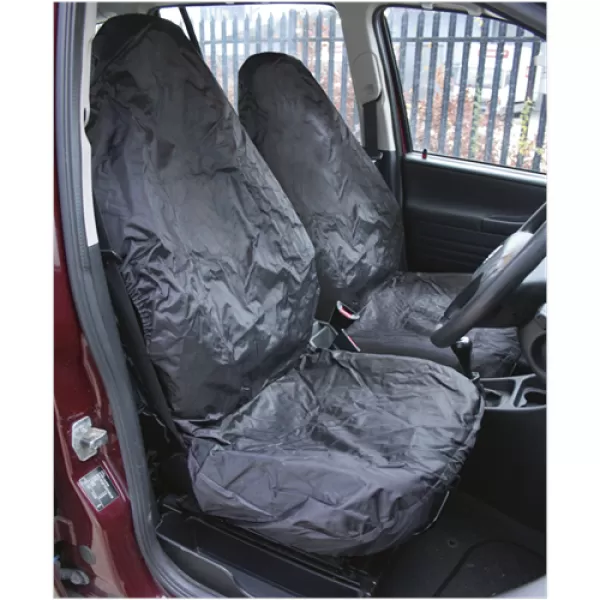 Image of Sealey CSC6 Front Seat Protector Set 2pc Heavy-Duty