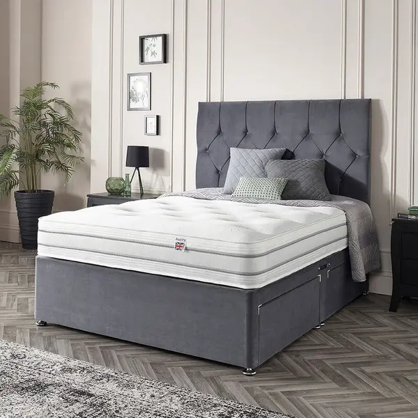Image of Aspire Aspire - 10' Cool 1000 Pocket Tufted Mattress - Size King (150x200cm) 10PT1000-AC-3DAIRMESH-WB-50