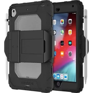 Image of Griffin Survivor All-Terrain - Protective case for tablet - rugged - black, clear - for Apple iPad mini 5