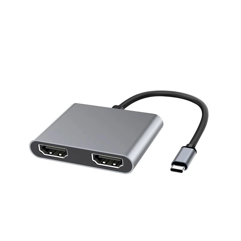 Image of Microconnect USB3.1CHDMIX2 USB graphics adapter Black